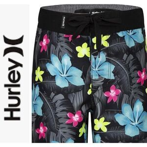 HURLEY - Big Boys Sz 20/30 Board Shorts/Drawstring Adj. Waistband/Above Knee